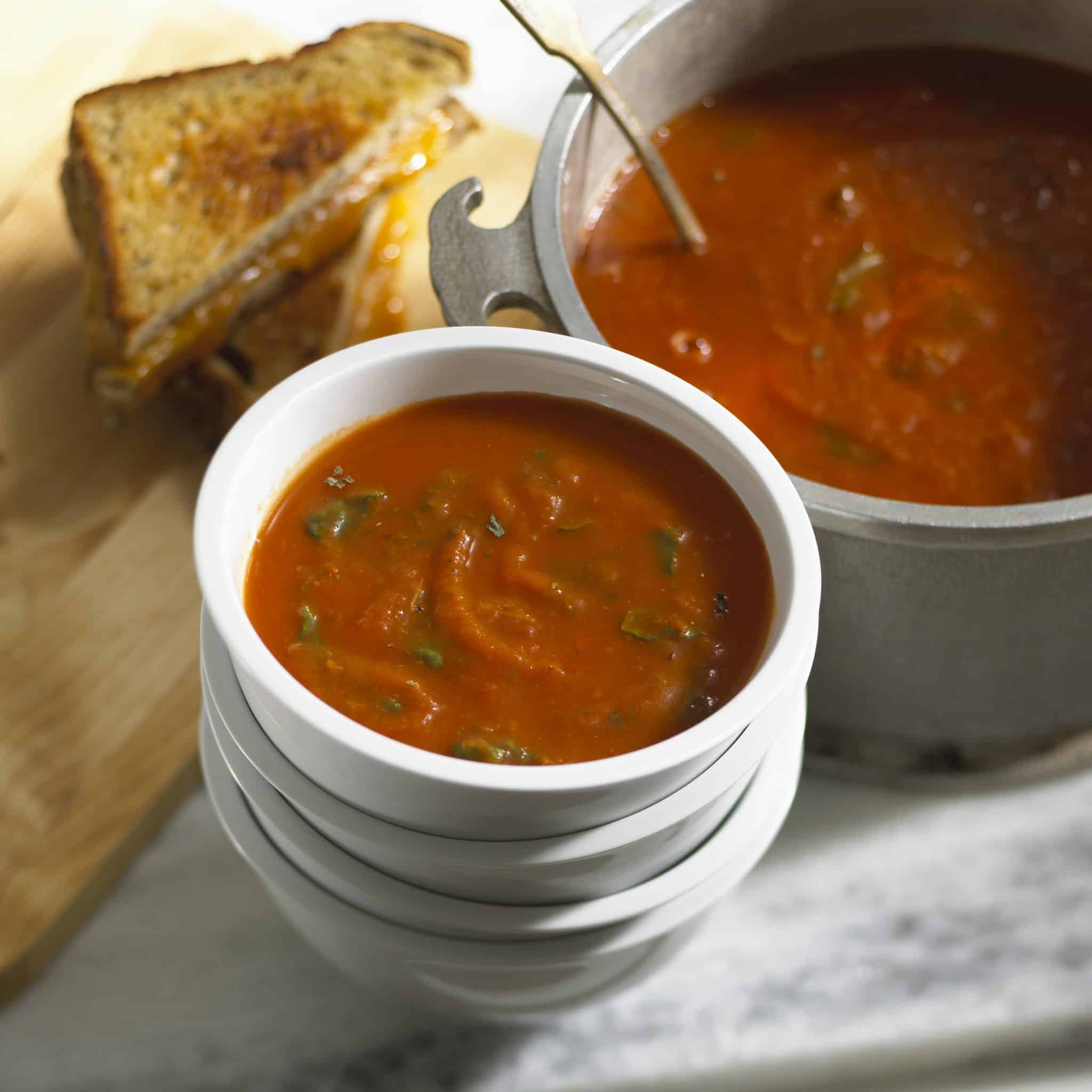 Potato Recipes Tomato Potato Florentine Soup