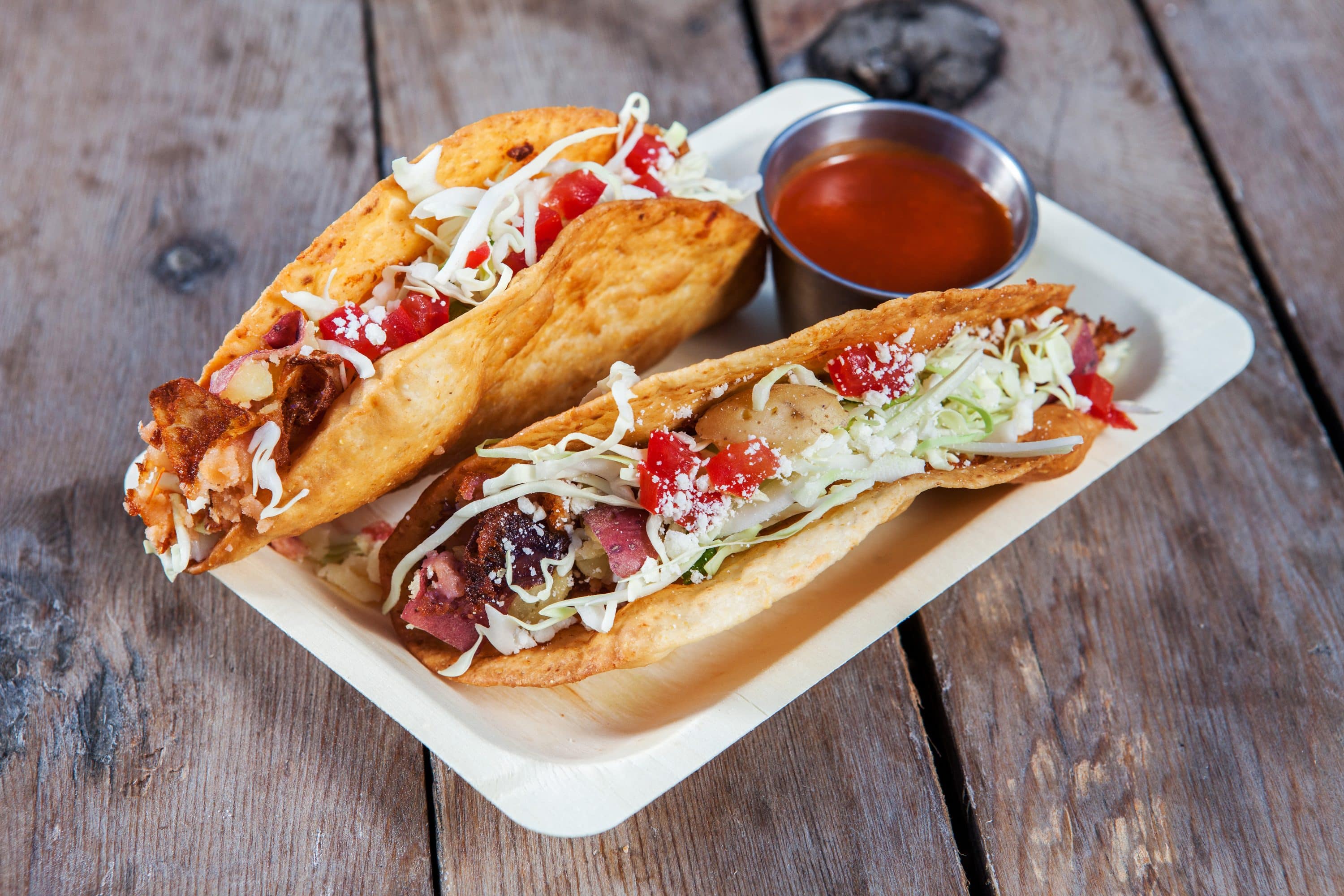 Tacos de Papas (4) Potato Goodness