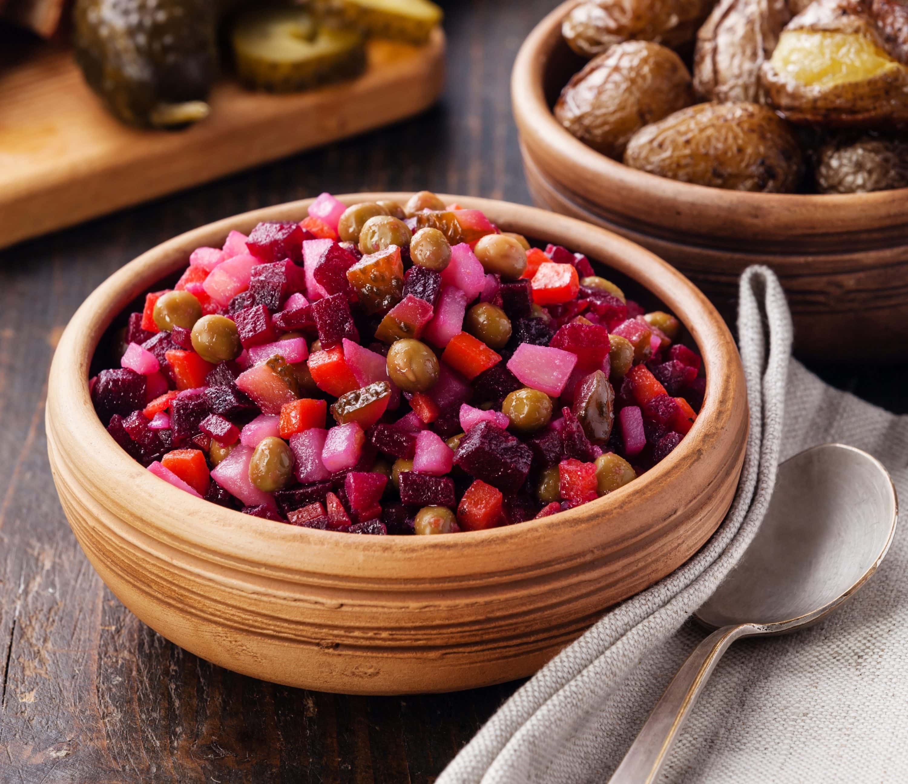 Potato Recipes Russian Vegetable Salad