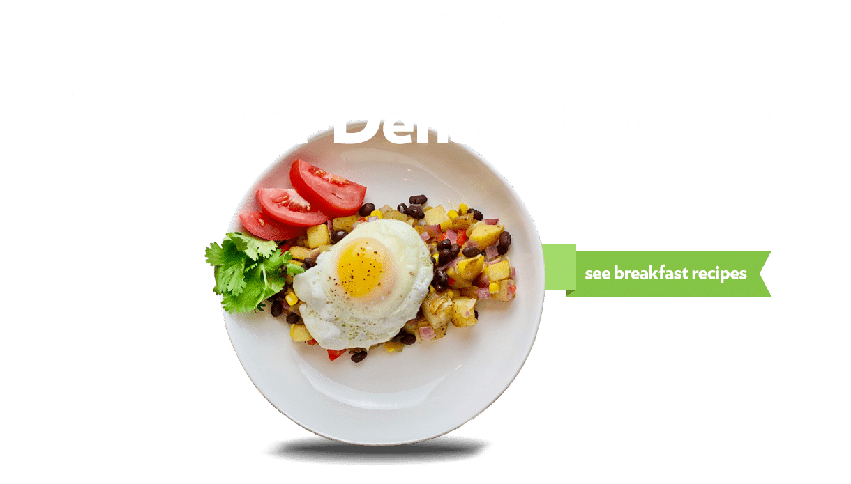 Breakfast Green Ribbon Southwest Breakfast Hash Every Meal is a Chance to Choose Nutrient- Dense Potatoes